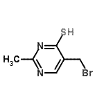 CAS 登录号：801989-89-9， 5-(溴甲基)-2-甲基-4(1H)-嘧啶硫酮