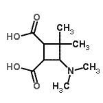 CAS 登录号：802009-73-0， 4-(二甲基氨基)-3,3-二甲基-1,2-环丁烷二甲酸