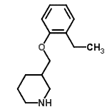 CAS#: 802037-46-3, 3-[(2-Ethylphenoxy)methyl]piperidine
