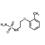 CAS#: 802040-93-3, N-[2-(2-Methylphenoxy)ethyl]sulfuric diamide