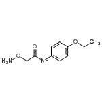 CAS 登录号：802050-42-6， 2-(氨基氧基)-N-(4-乙氧基苯基)乙酰胺