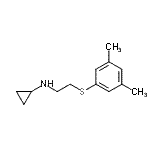 CAS#: 802266-07-5, N-{2-[(3,5-Dimethylphenyl)sulfanyl]ethyl}cyclopropanamine