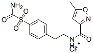 CAS#: 80228-91-7, [4-(Carbamoylsulphonyl)Phenethyl][(5-Methylisoxazol-3-Yl)Carbonyl]Ammonium Chloride