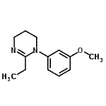 CAS#: 802282-83-3, 2-Ethyl-1-(3-methoxyphenyl)-1,4,5,6-tetrahydropyrimidine