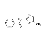 CAS#: 802321-46-6, N-(5-Methyl-4,5-dihydro-1,3-oxazol-2-yl)benzamide