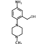 CAS 登录号：802541-81-7， [5-氨基-2-(4-甲基-1-哌嗪基)苯基]甲醇
