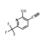 CAS#: 802565-31-7, 2-Hydroxy-6-(trifluoromethyl)nicotinonitrile