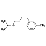CAS#: 802589-04-4, N-Isopropyl-3-(3-methylphenoxy)-1-propanamine