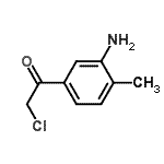 CAS 登录号：80261-95-6， 1-(3-氨基-4-甲基苯基)-2-氯乙酮