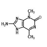 CAS 登录号：802619-80-3， 8-氨基-3,6-二甲基-3,7-二氢-2H-嘌呤-2-酮