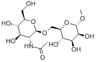 CAS 登录号：80264-88-6， 甲基 6-O-[2-(乙酰氨基)-2-脱氧-beta-D-吡喃葡萄糖基]-alpha-D-吡喃甘露糖苷