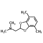 CAS#: 802823-52-5, 1-(4,7-Dimethyl-1,3-benzodioxol-2-yl)-N,N-dimethylmethanamine