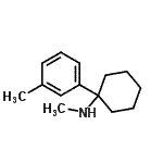 CAS#: 802826-28-4, N-Methyl-1-(3-methylphenyl)cyclohexanamine