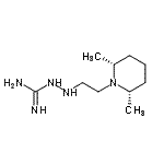 CAS#: 802842-87-1, 2-{2-[(2R,6S)-2,6-Dimethyl-1-piperidinyl]ethyl}hydrazinecarboximidamide