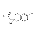 CAS#: 802915-03-3, (6-Hydroxy-2-methyl-3,4-dihydro-2H-chromen-2-yl)acetic acid