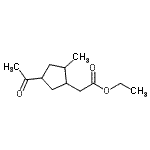 CAS#: 802917-46-0, Ethyl (4-acetyl-2-methylcyclopentyl)acetate