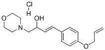 CAS#: 80318-20-3, (E)-1-Morpholin-4-Yl-4-(4-Prop-2-Enoxyphenyl)But-3-En-2-Ol Hydrochloride