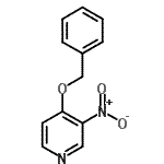 CAS 登录号：80352-64-3， 4-(苄氧基)-3-硝基吡啶