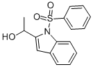 CAS 登录号：80360-24-3， 1-[1-(苯磺酰基)吲哚-2-基]乙醇