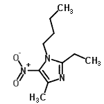 CAS#: 803612-60-4, 1-Butyl-2-ethyl-4-methyl-5-nitro-1H-imidazole