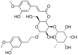 CAS#: 80377-39-5, 2-(3-Hydroxy-4-Methoxyphenyl)Ethyl 3-O-(6-Deoxy-alpha-L-Mannopyranosyl)-beta-D-Glucopyranoside 4-[3-(3-Hydroxy-4-Methoxyphenyl)-2-Propenoate]