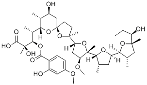 CAS 登录号：80394-65-6， 阳离子霉素