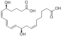 CAS 登录号：80434-82-8， 20-羧基-白三烯 B4