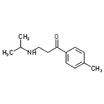 CAS 登录号：804428-57-7， 3-(异丙基氨基)-1-(4-甲基苯基)-1-丙酮