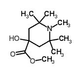 CAS 登录号：804431-48-9， 甲基4-羟基-1,2,2,6,6-五甲基-4-哌啶羧酸酯