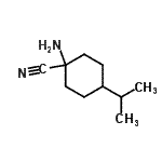 CAS#: 804433-45-2, 1-Amino-4-isopropylcyclohexanecarbonitrile