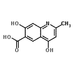CAS#: 804435-49-2, 4,7-Dihydroxy-2-methyl-6-quinolinecarboxylic acid
