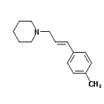CAS#: 805183-46-4, 1-[(2E)-3-(4-Methylphenyl)-2-propen-1-yl]piperidine