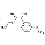 CAS 登录号：805188-27-6， 乙基2-羟基-2-(3-甲氧基苯基)乙亚氨酸酯