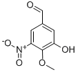 CAS 登录号：80547-69-9， 3-羟基-4-甲氧基-5-硝基苯甲醛