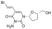 CAS 登录号：80646-53-3， 5-(2-溴乙烯基)-3-氨基-2',3'-二脱氧尿苷