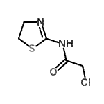 CAS 登录号：80650-47-1， 2-氯-N-(4,5-二氢-1,3-噻唑-2-基)乙酰胺