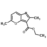 CAS#: 806606-35-9, Ethyl 2,5-dimethylpyrano[3,2-b]pyrrole-3-carboxylate