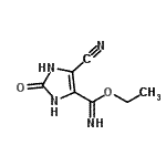 CAS#: 806633-19-2, Ethyl 5-cyano-2-oxo-2,3-dihydro-1H-imidazole-4-carboximidate