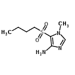 CAS#: 806639-63-4, 5-(Butylsulfonyl)-1-methyl-1H-imidazol-4-amine