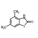 CAS#: 80689-36-7, 4,6-Dimethyl-1,3-benzothiazole-2(3H)-thione
