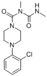 CAS 登录号：80712-13-6， 1-(2,4-二甲基脲甲酰基)-4-(2-氯苯基)哌嗪