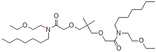 CAS#: 80712-94-3, N-(2-Ethoxyethyl)-N,6-diheptyl-11,11-dimethyl-7-oxo-3,9,13-Trioxa-6-azapentadecan-15-amide