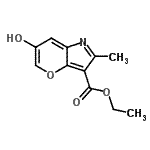 CAS 登录号：807293-09-0， 乙基6-羟基-2-甲基吡喃并[3,2-b]吡咯-3-羧酸酯