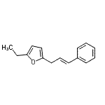 CAS#: 807369-92-2, 2-Ethyl-5-[(2E)-3-phenyl-2-propen-1-yl]furan