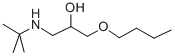 CAS#: 80762-79-4, 1-Butoxy-3-((1,1-Dimethylethyl)Amino)-2-Propanol