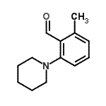 CAS 登录号：808133-86-0， 2-甲基-6-(1-哌啶基)苯甲醛