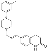 CAS 登录号：80834-57-7， 3,4-二氢-6-(3-(4-(3-甲基苯基)-1-哌嗪基)-1-丙烯基)-2(1H)-喹啉酮