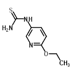 CAS#: 80840-12-6, 1-(6-Ethoxy-3-pyridinyl)thiourea