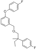 CAS 登录号：80843-56-7， 1-(4-氟苯氧基)-3-((2-(4-氟苯基)-2-甲基丁氧基)甲基)苯
