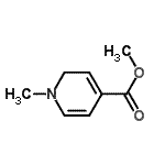 CAS 登录号：80845-59-6， 甲基1-甲基-1,2-二氢-4-吡啶羧酸酯